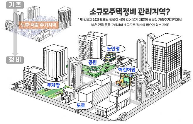 소규모주택정비 관리지역 홍보·설명자료 /사진=한국부동산원