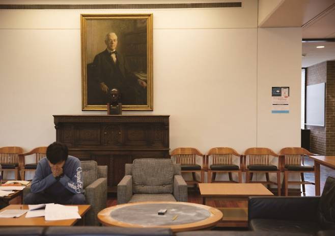 프린스턴대 수학과 공용공간. 프린스턴대 제공