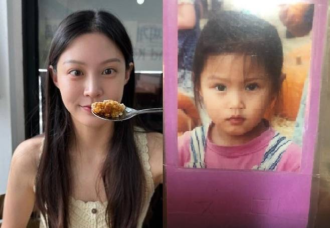 자신을 둘러싼 성형 의혹에 조 씨가 직접 공개한 사진.(사진=조민 인스타그램 캡처)