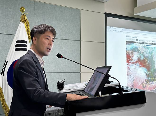 김윤재 국가기상위성센터장./국가기상위성센터