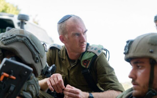 조나단 스타인버그 여단장. 이스라엘 방위군 제공
