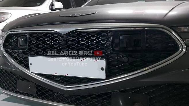 제네시스 'G90 레벨 3 자율주행차' (출처 : 꼬마스튜디오)