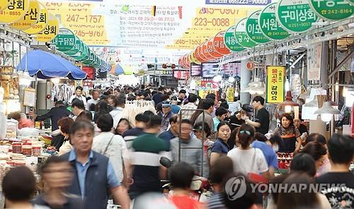 마산어시장 전경 [연합뉴스 자료사진]