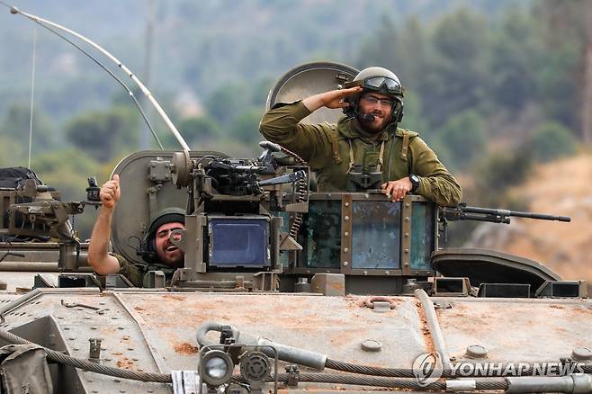 이스라엘군  [AFP 연합뉴스 자료사진. 재판매 및 DB 금지]