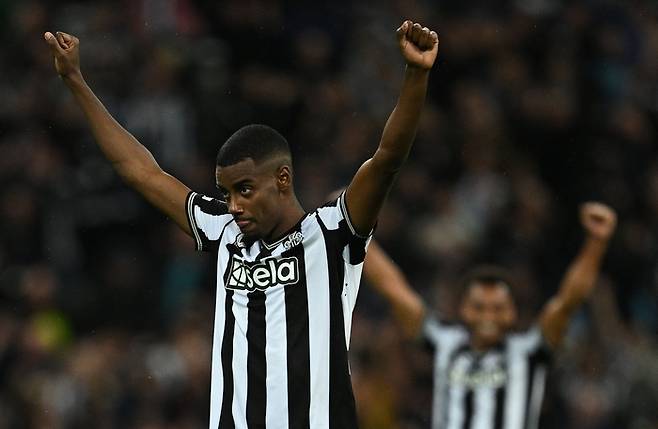 뉴캐슬의 알렉산더 이삭. AFP연합뉴스