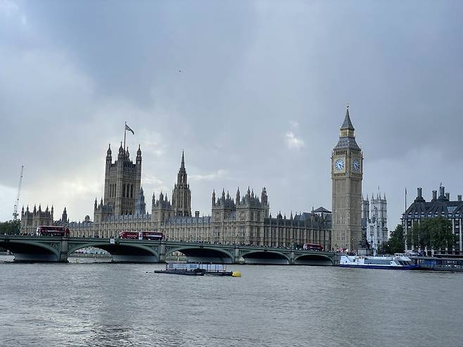 영국 런던을 상징하는 빅벤. / 런던=정미하 기자