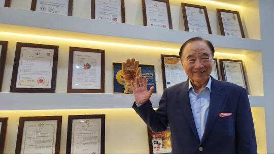 김주인 시즈글로벌 회장. [최상현 기자]