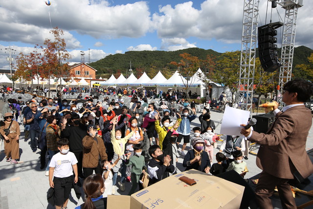 ▲ 안흥찐빵모락모락마을 축제장 모습