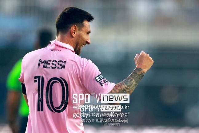 ▲ 메시는 지금 인터 마이애미에서 행복 축구를 하고 있다