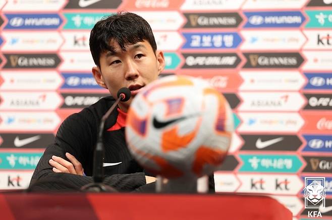 ▲ 손흥민. ⓒ대한축구협회