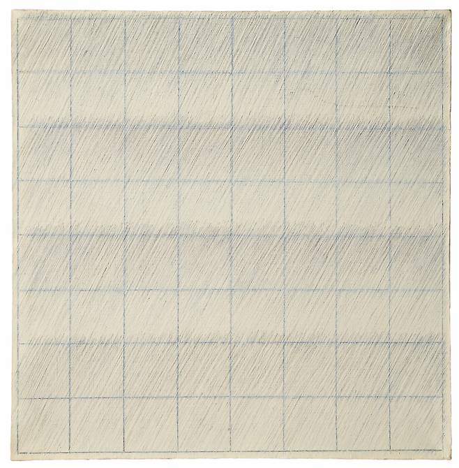 최초의 연필 묘법 작품인 ‘Ecriture No. 6-67′(1967). 박서보는 "내 인생의 이정표가 된 작품"이라고 꼽았다.