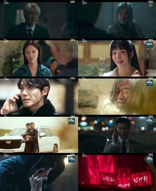 ‘7인의 탈출’ 이덕화 사망 엄기준 이준 사진=SBS 금토드라마 ‘7인의 탈출’ 캡처