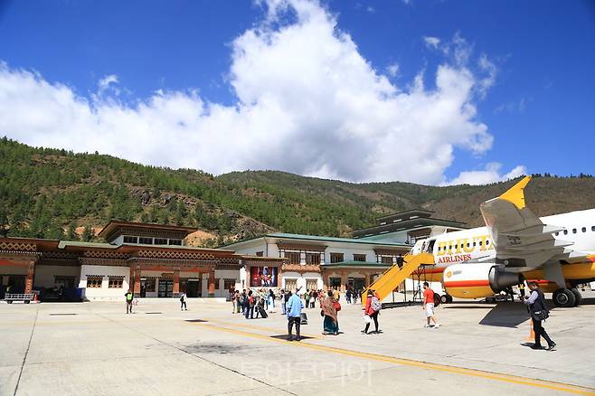 파로국제공항 (사진. 김관수)