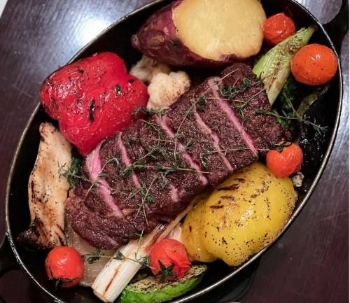 마켓오의 파머스스테이크. /사진=다이어리알