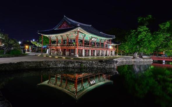 광한루 야경 [전북도 제공]