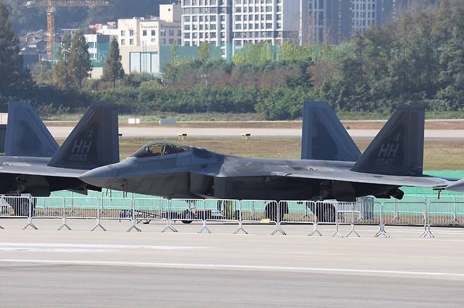 F-22 랩터. 연합뉴스