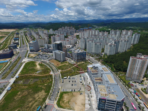 경북도청 신도시 전경[예천군 제공]