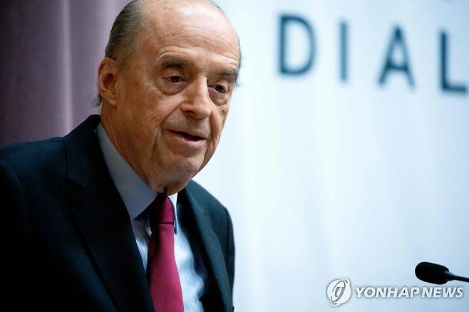 알바로 레이바 콜롬비아 외교부 장관 [AFP 연합뉴스 자료사진. 재판매 및 DB 금지]
