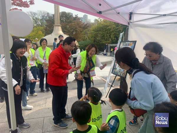 영등포구육아종합지원센터 13일 행사 모습. ⓒ영등포구육아종합지원센터