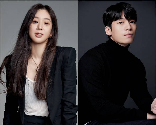 정려원(왼쪽)과 위하준(사진=각 소속사)