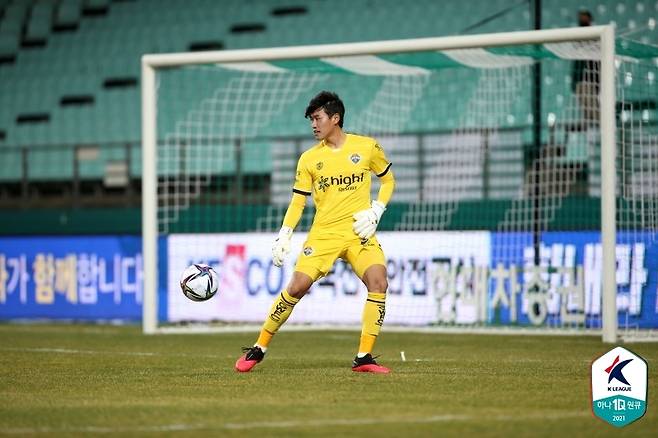 강원에서 뛰었던 김정호 (한국프로축구연맹 제공)