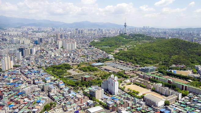 [대구=뉴시스] 대구시 신청사가 들어설 예정인 달서구 옛 두류정수장 터 전경. (사진 = 뉴시스 DB) 2023.10.19. photo@newsis.com *재판매 및 DB 금지