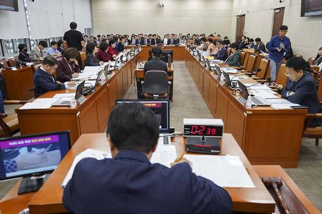 국회 보건복지위원회가 20일 국민연금공단을 대상으로 국정감사를 실시했다. 사진=임형택 기자