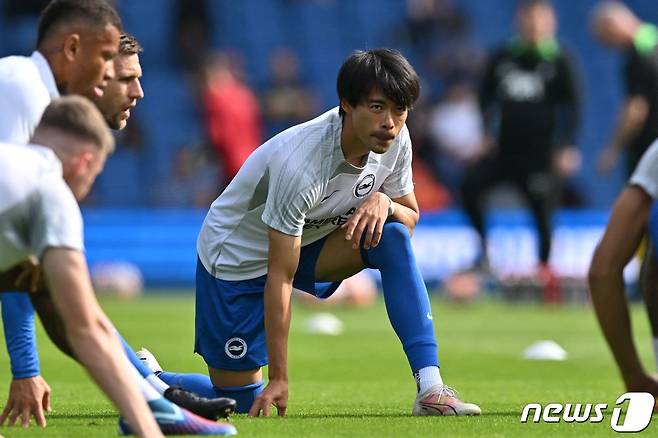 브라이튼의 미토마. ⓒ AFP=뉴스1