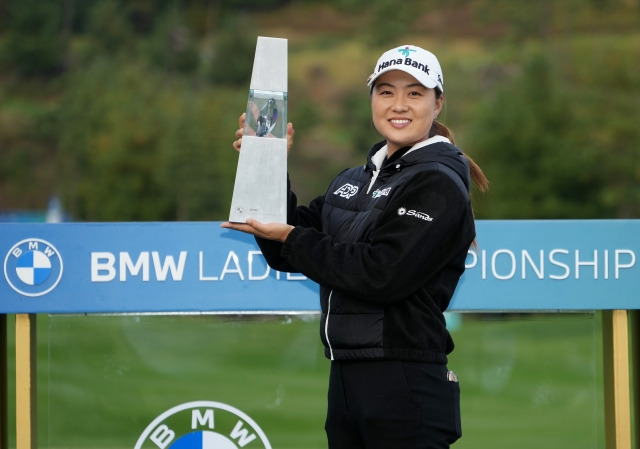 22일 경기도 파주시 서원밸리CC 서원힐스코스에서 끝난 LPGA투어 BMW레이디스 챔피언십에서 연장 접전 끝에 시즌 2승을 거둔 이민지. BMW레이디스 챔피언십 대회조직위