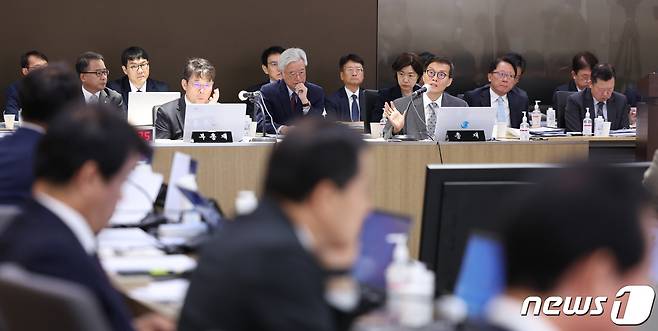 23일 국회 기재위의 한국은행 국감 /뉴스1