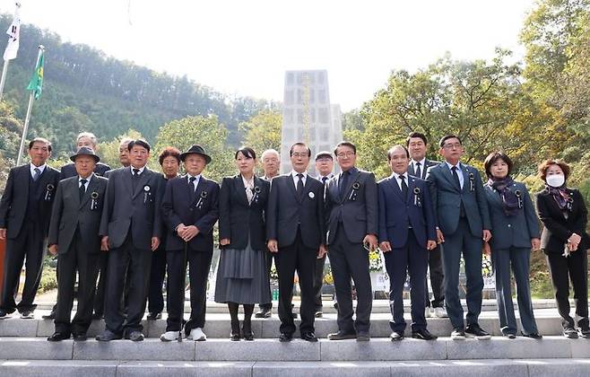 한국전쟁 전후 청도군 민간인 희생자 합동위령제  *재판매 및 DB 금지