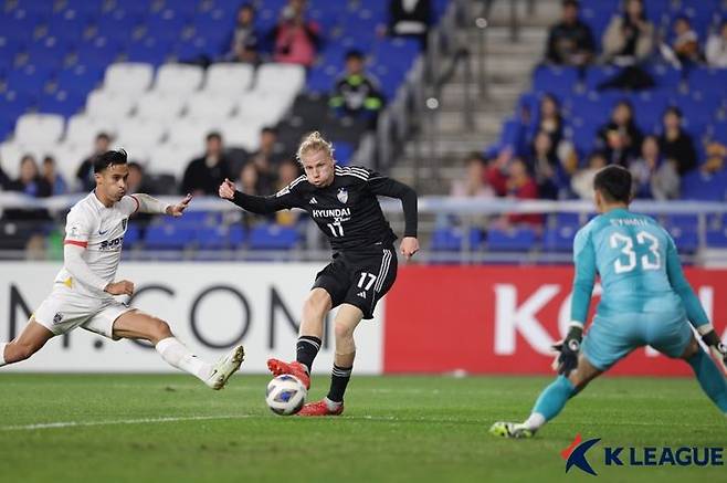 [서울=뉴시스]K리그1 울산 루빅손. (사진=프로축구연맹 제공)