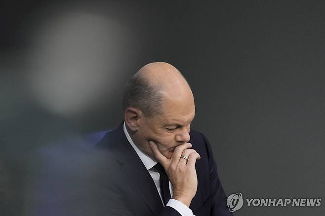 올라프 숄츠 독일 총리 [AP 연합뉴스 자료사진. 재판매 및 DB 금지]