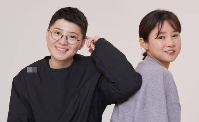 펜싱 전 국가대표 남현희(42)씨와 전청조(왼쪽)씨/스포츠조선