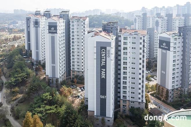 오산세교 센트럴파크 전경. LH 제공