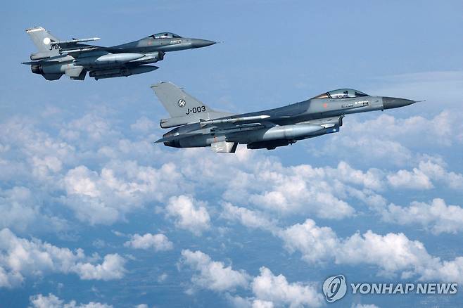 F-16 전투기 [로이터=연합뉴스]