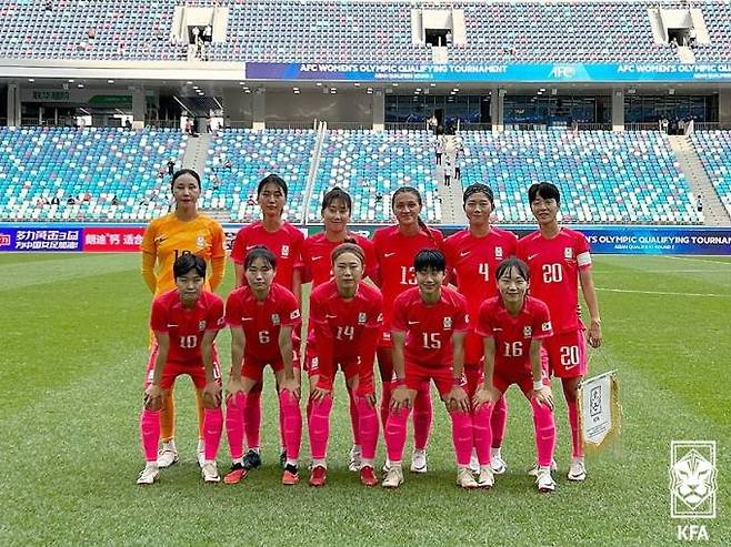 지난 26일 태국과 올림픽 아시아 지역 2차 예선에 나선 콜린 벨호의 베스트 일레븐. 대한축구협회(KFA)