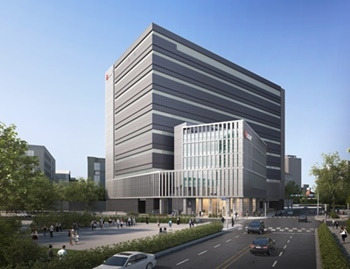 A rendering of Pyeongchon 2 Center. [Courtesy of LG Uplus]