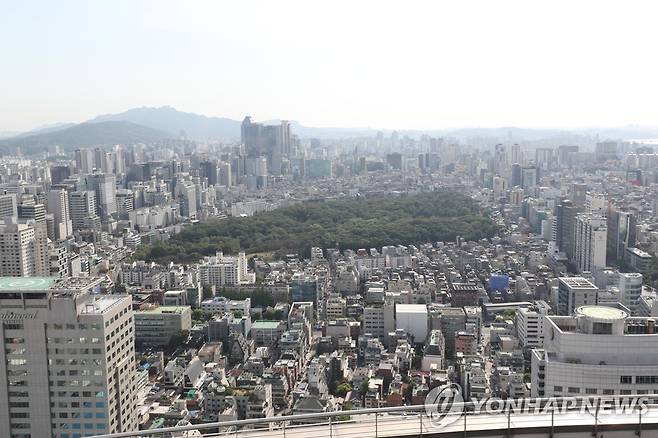 강남 빌딩숲 [연합뉴스 자료사진]