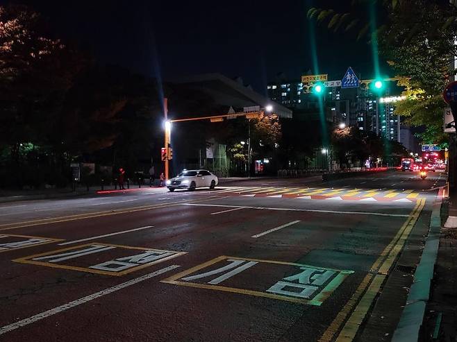 정비된 한수초등학교 어린이보호구역 [일산서부경찰서 제공, 재판매 및 DB 금지]