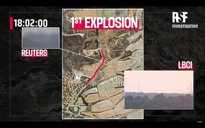 ▲국경없는기자회(RSF) 영상 갈무리