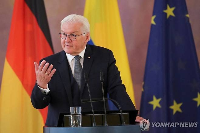 프랑크-발터 슈타인마이어 독일 대통령 [로이터 연합뉴스 자료사진. 재판매 및 DB 금지]