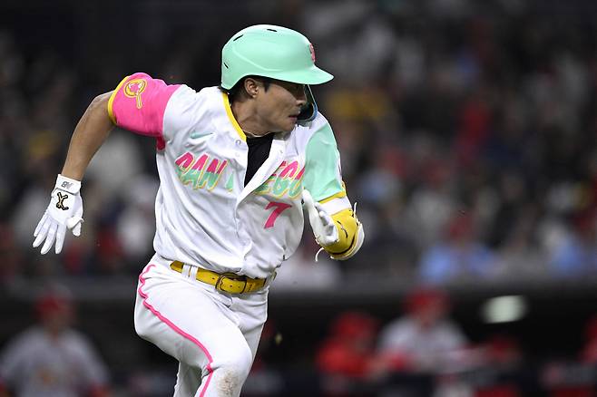 김하성은 4년 2800만달러에 샌디에이고 파드리스와 계약했다. USATODAY연합뉴스