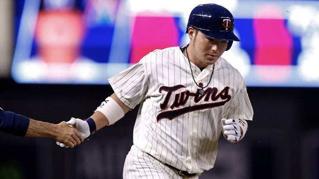 미네소타 트윈스 시절의 박병호. AP연합뉴스