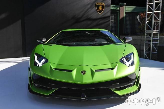 람보르기니 아벤타도르 SVJ (이 사진은 기사 내용과 직접적인 관련 없음)