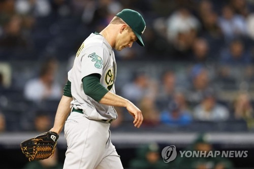 오클랜드에서 뛰었던 루친스키
[AFP=연합뉴스]