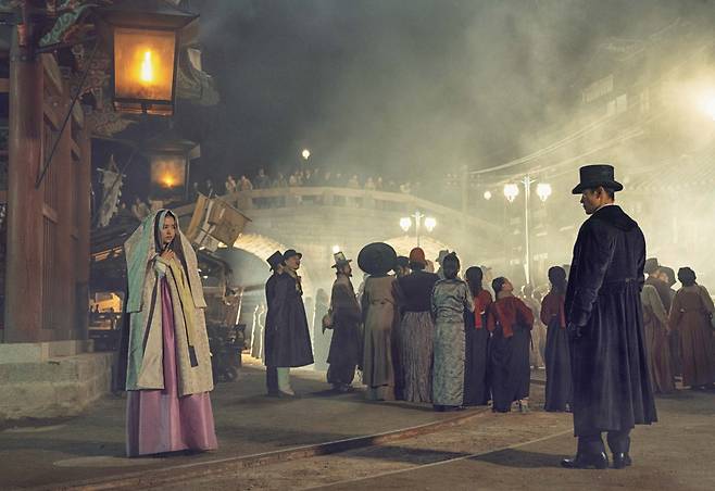 논산 선샤인스튜디오에서 실제 ‘미스터 션샤인’을 촬영하는 모습