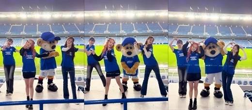 레인저스 FC를 방문한 걸그룹 스테이씨 / 하이업엔터테인먼트