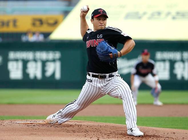 한국시리즈 2차전 선발 최원태. ⓒ 뉴시스