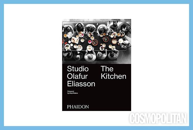 ⓒSpread from Studio Olafur Eliasson: The Kitchen, edited by Studio Olafur Eliasson, Berlin 2016, Cover of Studio Olafur Eliasson: The Kitchen, edited by Studio Olafur Eliasson, Berlin 2016